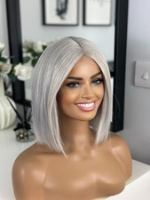 Silver Grey Ice Blonde