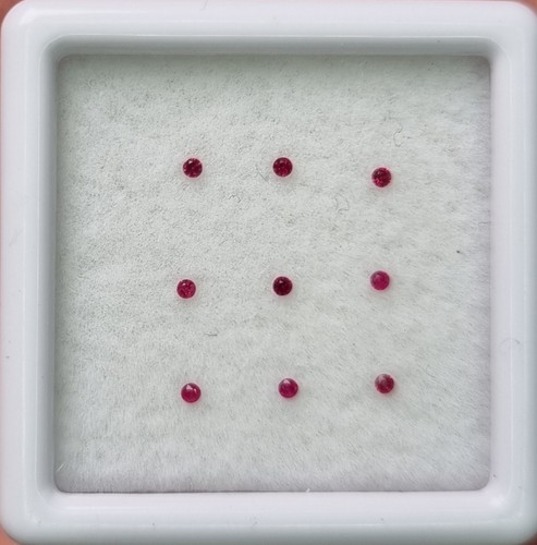 Ruby 9 pcs natural - 1.0,