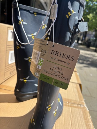 Briers wellies navy - briers,