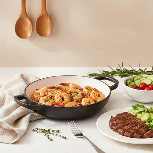 Cast iron casserole dish - iron,
