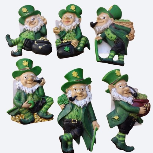 Lucky leprechaun fridge magnet - leprechaun,