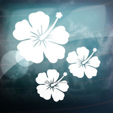 7x Beautiful Hibiscus Flowers for Car,Mirror,Wall,Laptop Surfing Vinyl Stickers