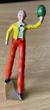 BRITAINS MAMMOTH CIRCUS STILT WALKING CLOWN - RED / YELLOW & GREEN HAT