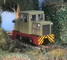 OO9 009 Hungarian Forestry Diesel Narrow Gauge Locomotive Body For KATO 109