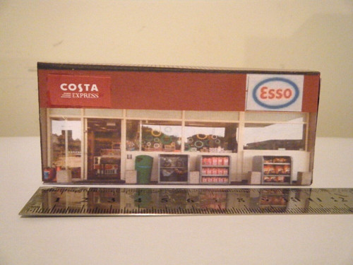 Scratch built card model - card,