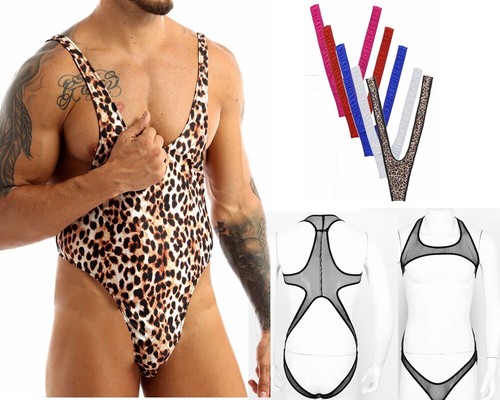 Mankini thong dress stag - thong, up