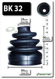 Shaftec front outer boot - front,