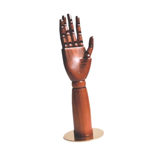 Wooden hand model jewelry - wooden,