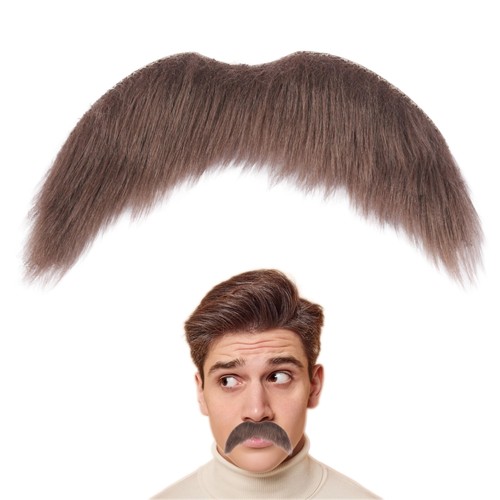 Fake mustache for men classic - fake,