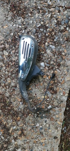 Vespa exhaust pipe silencer - vespa,