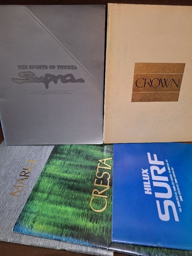Toyota car catalogs volumes - catalogs, 5