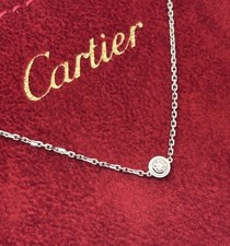 Cartier D'Amour 18ct White Gold Ladies Diamond Bracelet Mini Model