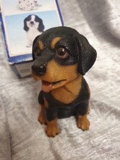 Rottweiler Puppy Dog 6 inches