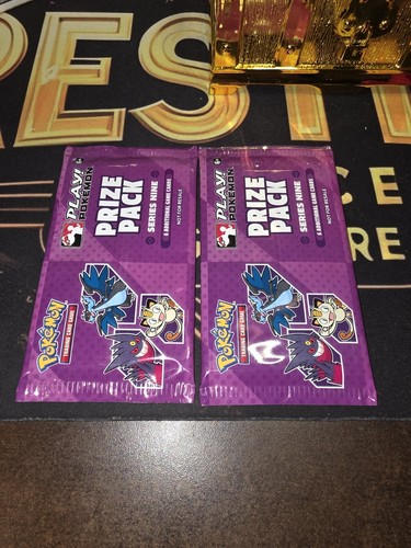 Pokemon sealed prize - 2, packs