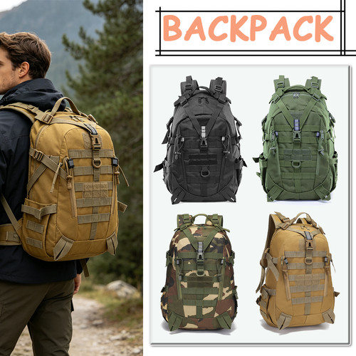 Tactical backpack men - backpack, military