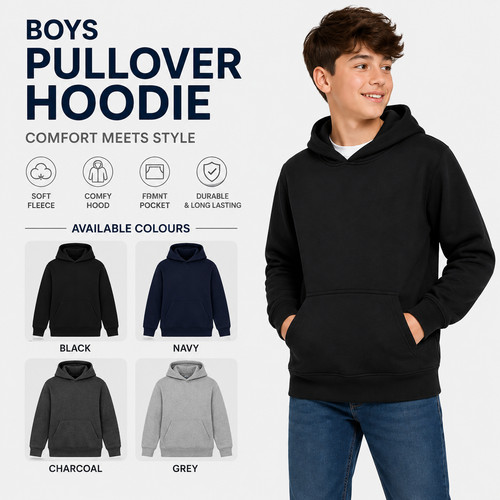 Unisex kids plain sweatshirt - plain,