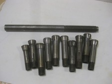 Set of 7 Van Norman Collets