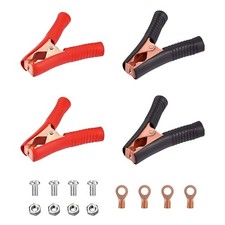4 Pcs 100A Jump Lead Clamps