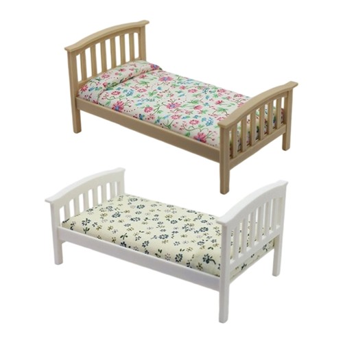 Doll house single bed with - bed,