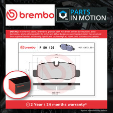 Brake Pads Set Rear P50126