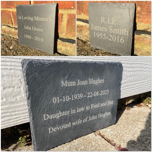 Memorial plaque personalised - memorial,