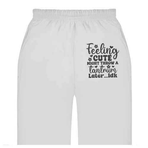 Feeling cute funny quote - 'feeling,
