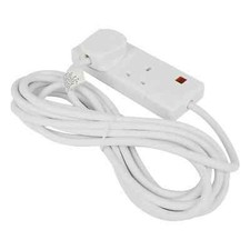 2 Way Mains Extension Lead