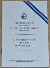 ROYAL OBSERVER CORPS WW2 Group