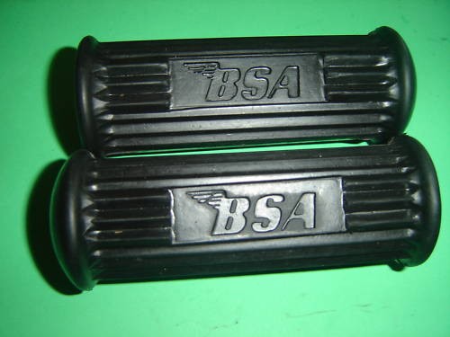 Bsa riders footrest rubbers - riders,