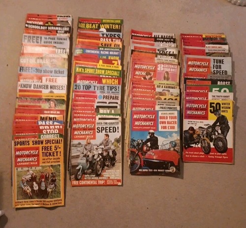 Joblot 66x vintage motorcycle - joblot,