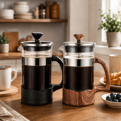 Glass cafetiere french press - cafetiere,