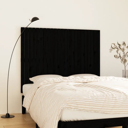 Vidaxl wall headboard black - wall,