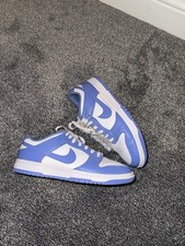 Nike dunk low baby blue.