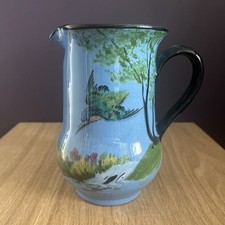Kingfisher Ceramic Jug / Vase 6.5” ? Torquay ware 