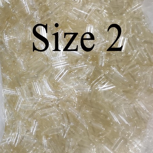 Size empty capsules 10k - size, 2