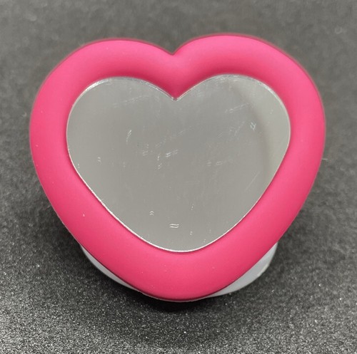 Pretty pink heart mirror - pretty,