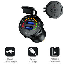 12V/24V Dual USB Car Fast