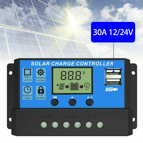 30a solar panel battery charge - panel,