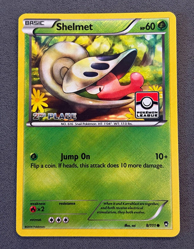 Pokémon tcg shelmet 008 - pokémon,