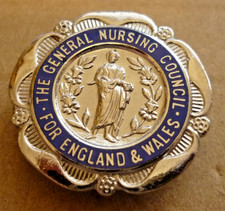 VINTAGE ENAMEL BADGE GENERAL