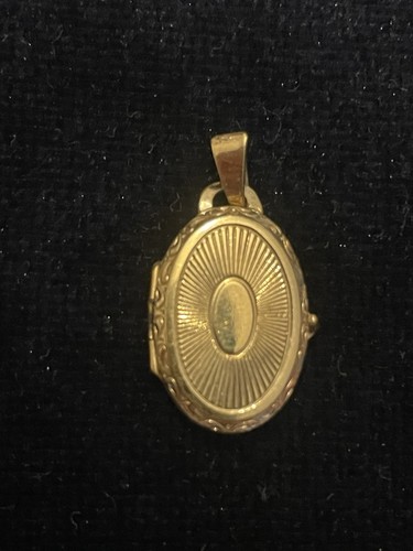 Antique rolled gold locket - antique,