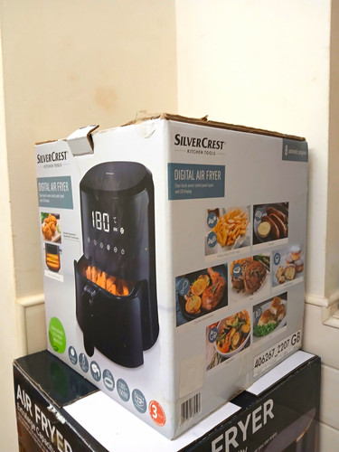 Silvercrest digital air fryer - digital,