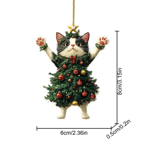 Cute cat hanging ornaments - cute,