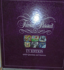 Vintage Trivial Pursuit TV Edition-Some Cards Still Sealed (BBG337)