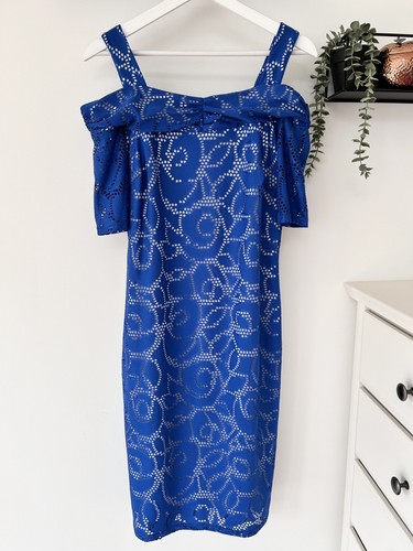 Kaleidoscope blue embroidered - kaleidoscope,