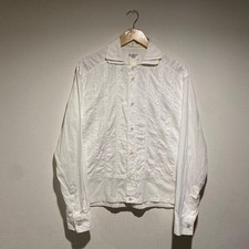 Yohji Yamamoto Pour Homme 90s Double Collar Shirred Short Shirt Used