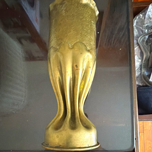 Art nouveau antique brass - nouveau,