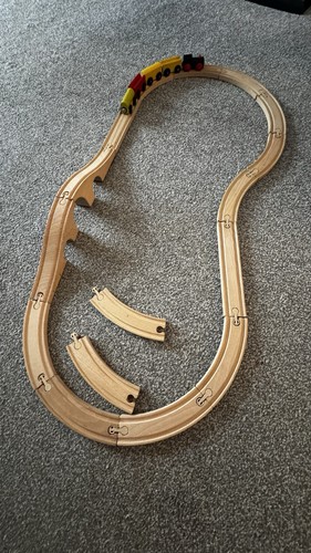 Kids wooded train - wooded, track