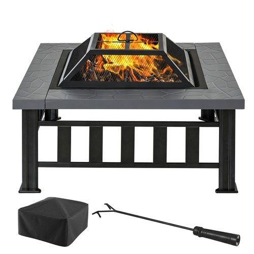 Outsunny fire pit - outsunny, heater