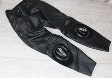HEIN GERICKE Ladies Leather Motorcycle Trousers With RST Knee Sliders UK 12